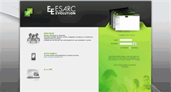 Desktop Screenshot of esarc-evolution.net